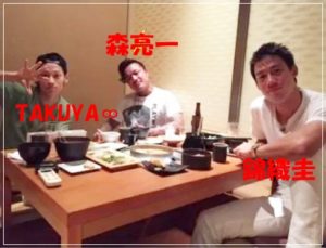 森亮一とTAKUYA∞と錦織圭