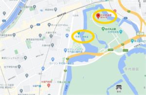 千鳥ヶ淵と日本武道館